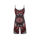 Black/Red Bandana Women's Bodysuit