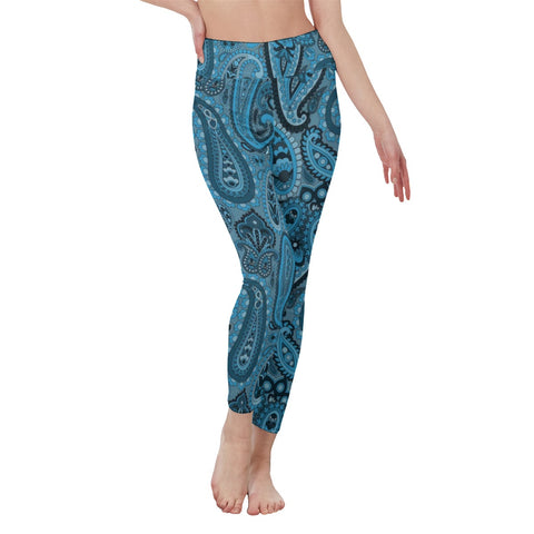 Ocean Bandana High Waist Leggings