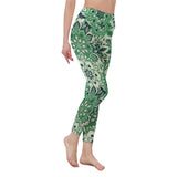 Green Bandana High Waist Leggings