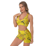 Sunrise Active Shorts Set