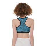 Ocean Bandana Sports Bra