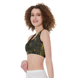 Moon Gold Sports Bra