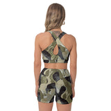 Eastern Camo Active Shorts Set