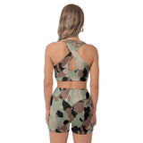 City Camo Active Shorts Set