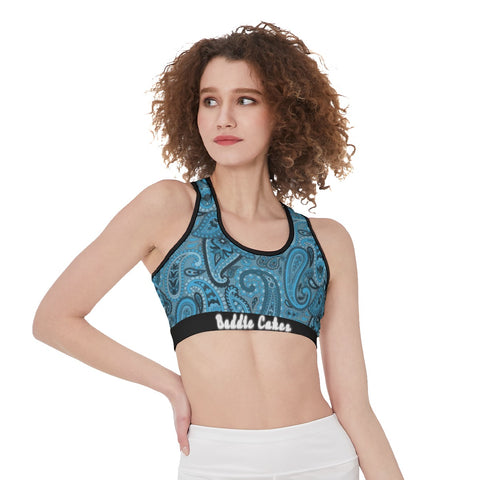 Ocean Bandana Sports Bra