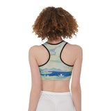 Jersey Beach Sports Bra