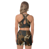 Southern Camo Active Shorts Set