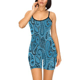 Blue Bandana Women's Bodysuit